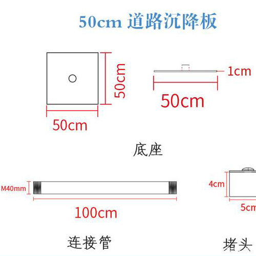 莱芜沉降板规格型号如何选择？